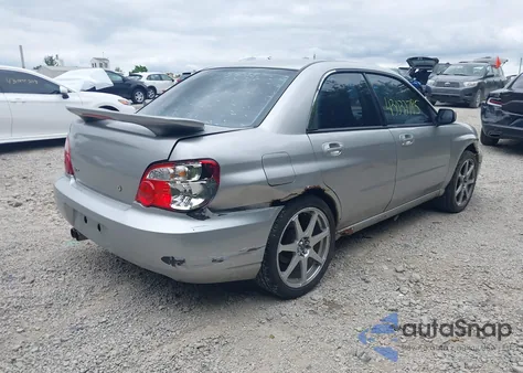 2004 Subaru Impreza Wrx z USA, uszkodzony, nr VIN JF1GD29684G502540